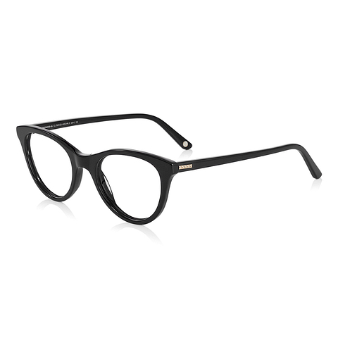 Graph Belle Black Full Rim Fox right side