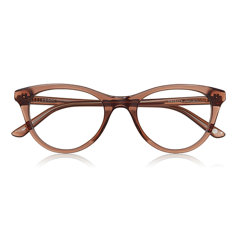 Graph Belle Light Brown Full Rim Fox right side