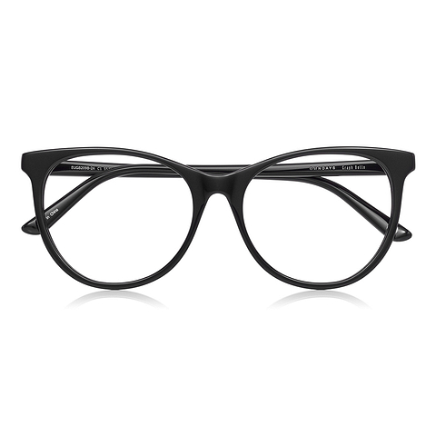 Graph Belle Black Full Rim Fox right side