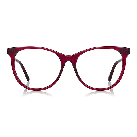 Graph Belle Red Full Rim Fox left side