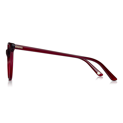Graph Belle Red Full Rim Fox left side