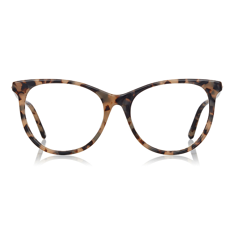 Graph Belle Dark Brown Full Rim Fox left side