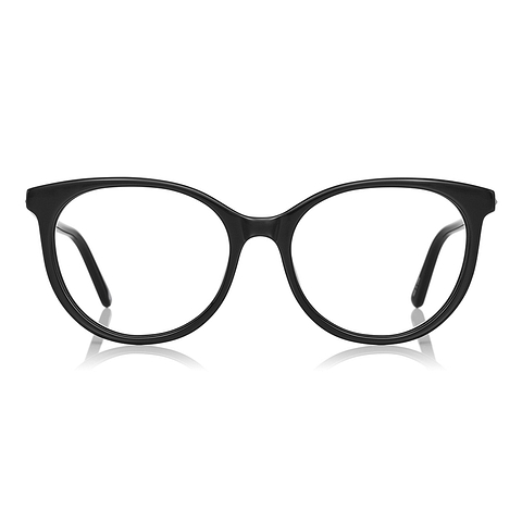 Graph Belle Black Full Rim Fox left side