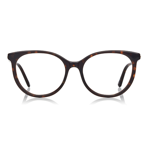 Graph Belle Light Brown Full Rim Fox left side