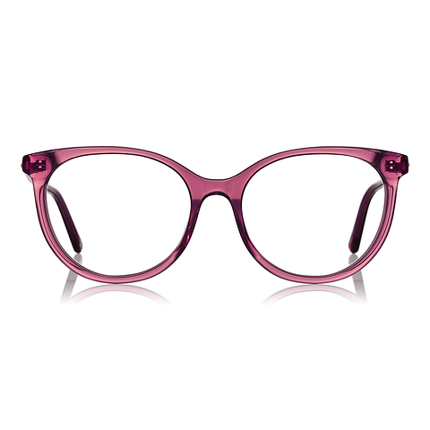 Graph Belle Pink Full Rim Fox left side