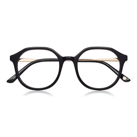 Graph Belle Black Full Rim Polygon right side