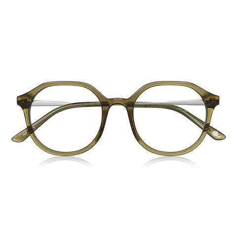 Graph Belle Tan Brown Full Rim Polygon right side