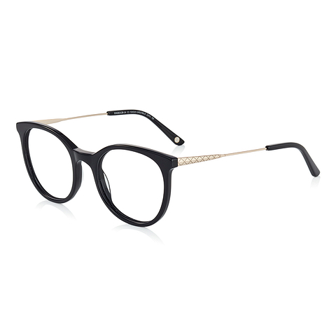 Graph Belle Black Full Rim Fox right side