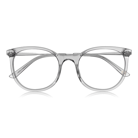 Graph Belle Light Gray Full Rim Fox right side