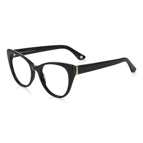 Graph Belle Black Full Rim Fox right side
