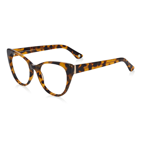 Graph Belle Light Brown Full Rim Fox right side