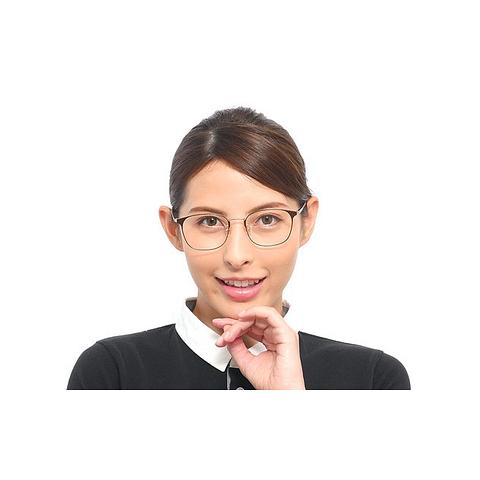 Graph Belle Black Full Rim Rectangle left side