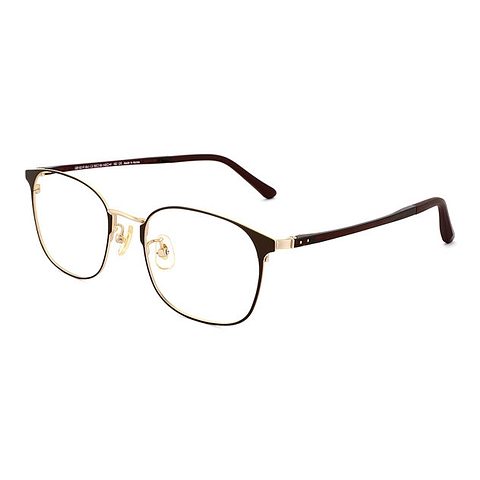 Graph Belle Light Brown Full Rim Rectangle right side