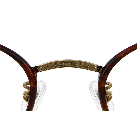 Graph Belle Light Brown Full Rim Round left side