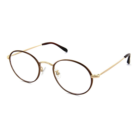 Graph Belle Light Brown Full Rim Round right side