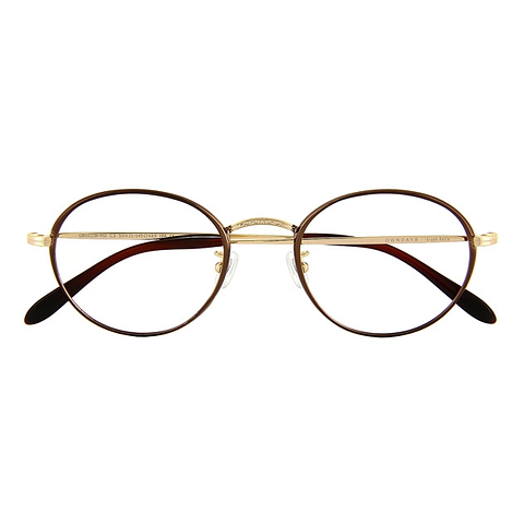 Graph Belle Light Brown Full Rim Round right side