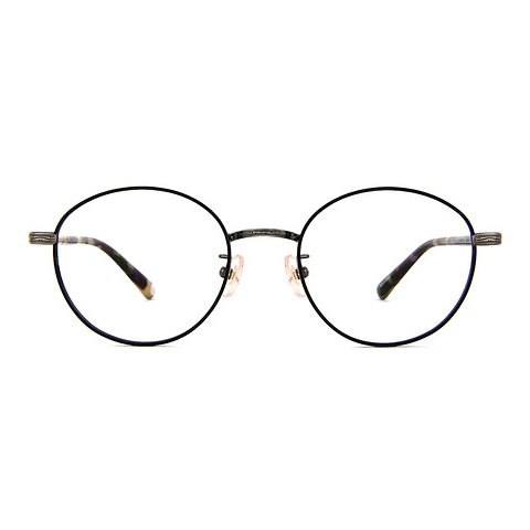 Graph Belle Tan Brown Full Rim Boston left side