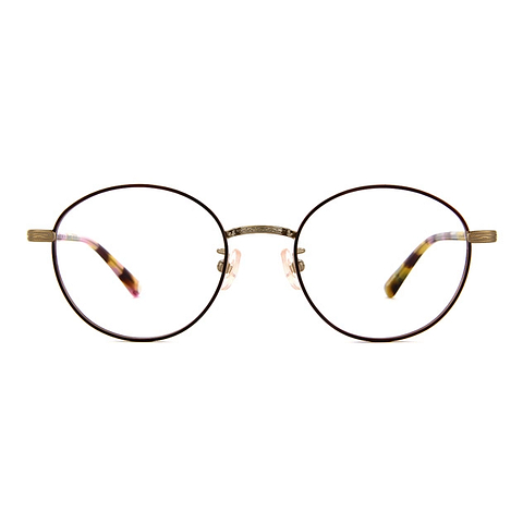 Graph Belle Light Brown Full Rim Boston left side