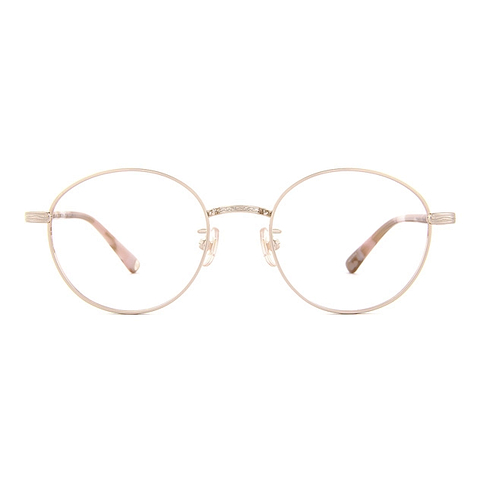 Graph Belle Gold Full Rim Boston left side