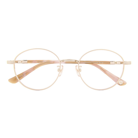 Graph Belle Gold Full Rim Boston right side
