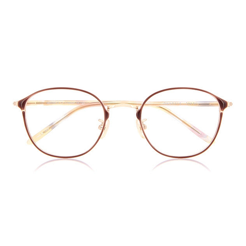 Graph Belle Light Brown Full Rim Rectangle right side