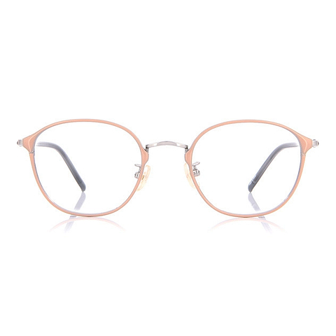 Graph Belle Pink Full Rim Rectangle left side
