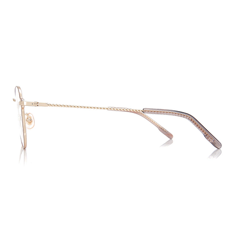Graph Belle Light Brown Full Rim Boston left side