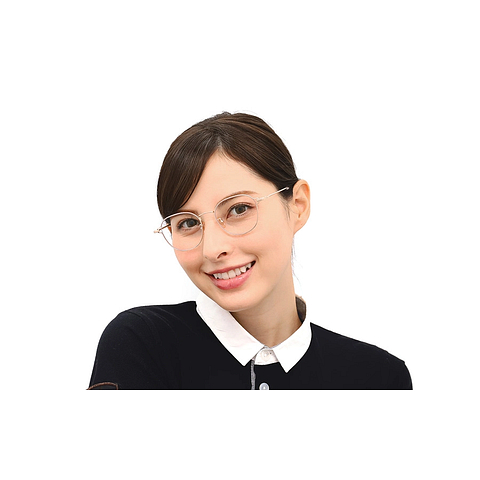 Graph Belle Gold Full Rim Boston left side