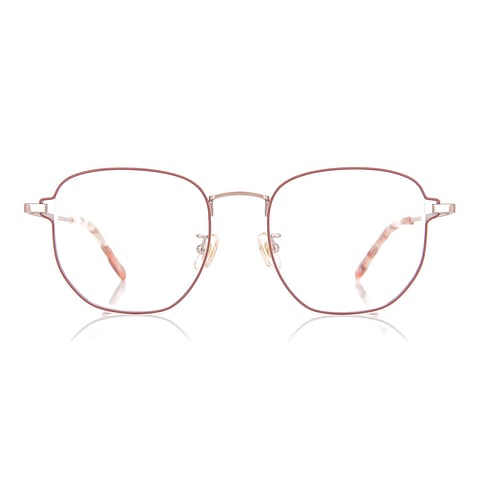 Graph Belle Red Full Rim Polygon left side