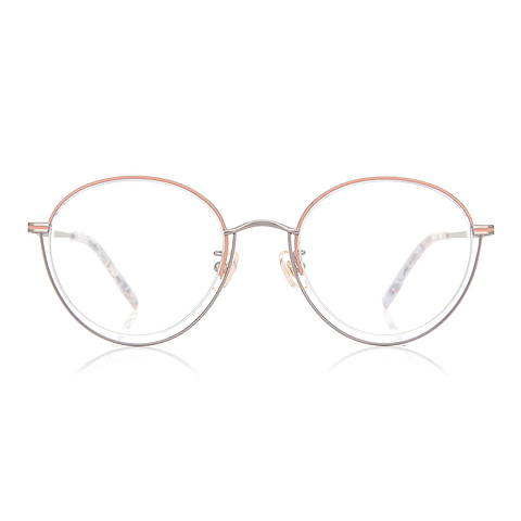 Graph Belle Pink Full Rim Boston left side