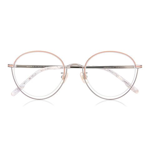 Graph Belle Pink Full Rim Boston right side