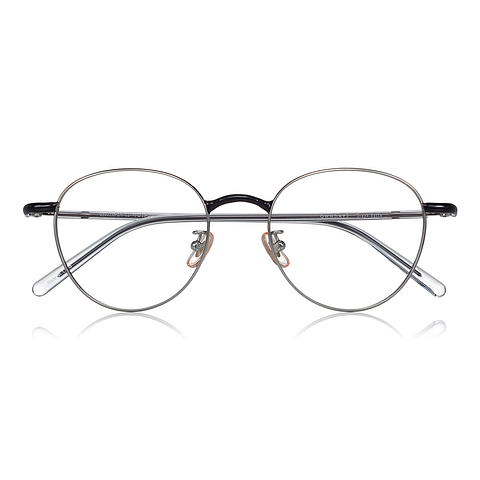 Graph Belle Silver Full Rim Boston right side