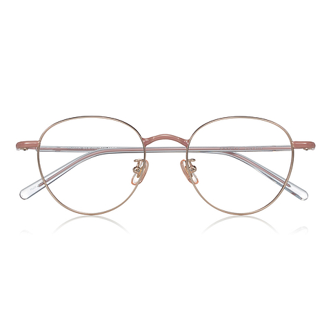 Graph Belle Gold Full Rim Boston left side