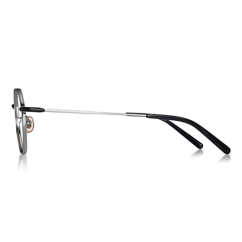 Graph Belle Silver Full Rim Polygon left side