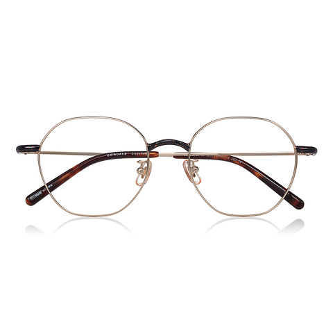 Graph Belle Gold Full Rim Polygon right side