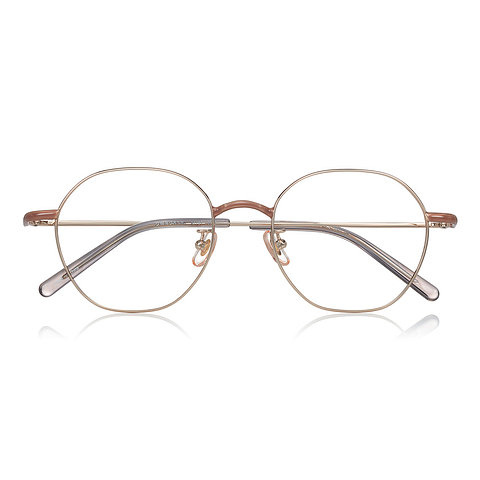 Graph Belle Gold Full Rim Polygon right side