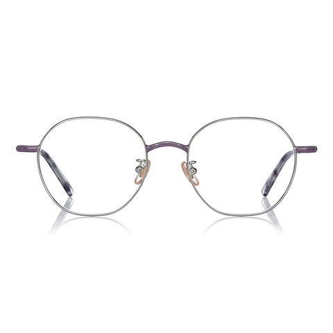 Graph Belle Silver Full Rim Polygon left side