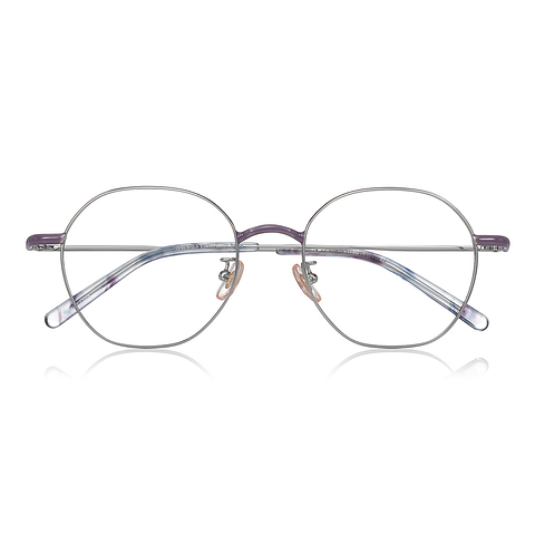 Graph Belle Silver Full Rim Polygon right side