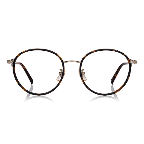 Graph Belle Light Brown Full Rim Boston left side