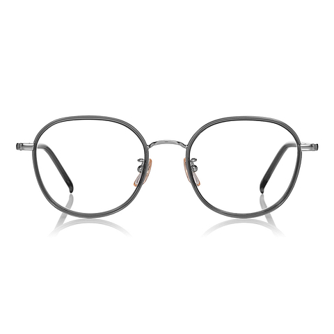 Graph Belle Light Gray Full Rim Polygon left side