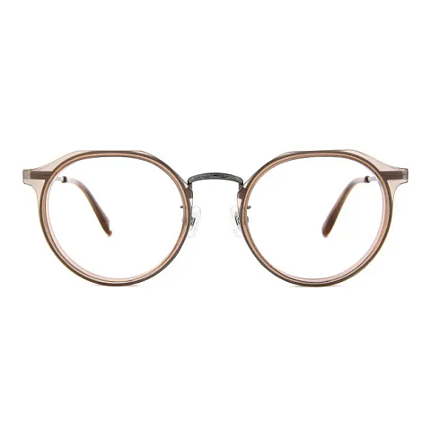Graph Belle Beige Full Rim Boston left side