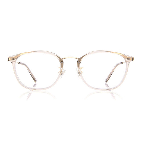 Graph Belle Light Brown Full Rim Oval left side