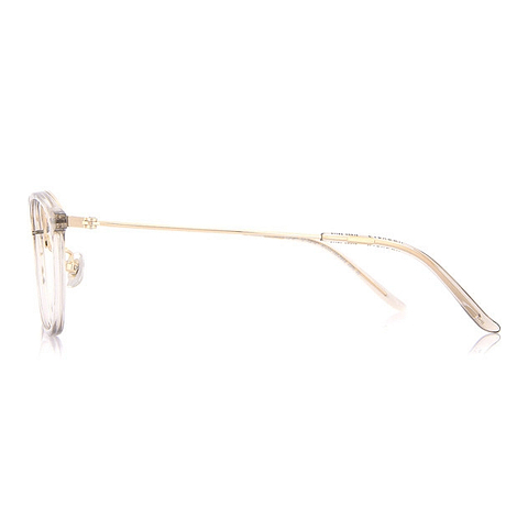 Graph Belle Light Brown Full Rim Oval left side