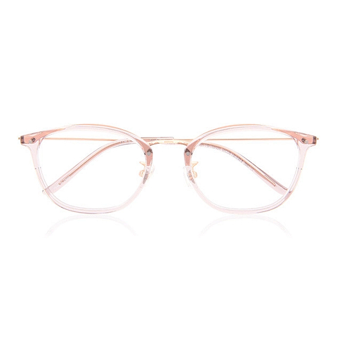 Graph Belle Pink Transparent Full Rim Barrel right side