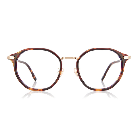 Graph Belle Light Brown Full Rim Boston left side