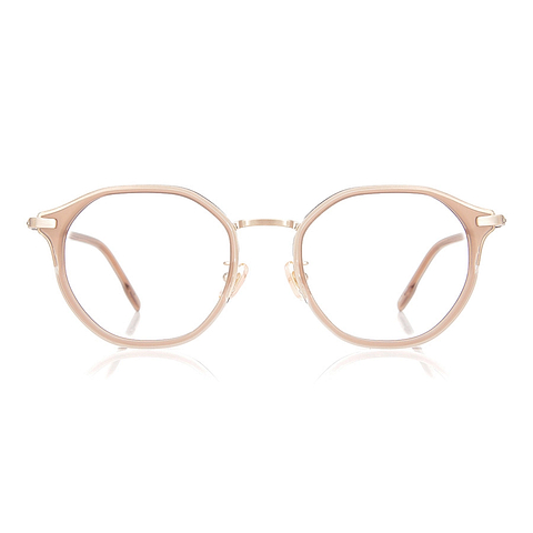 Graph Belle Light Brown Full Rim Boston left side