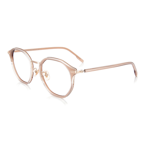 Graph Belle Light Brown Full Rim Boston right side