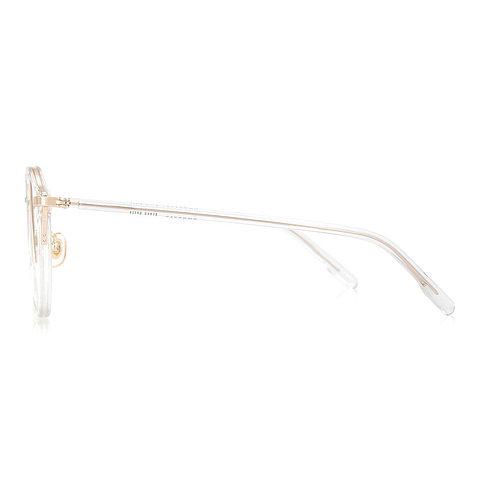 Graph Belle Crystal Transparent Full Rim Boston left side