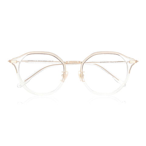 Graph Belle Crystal Transparent Full Rim Boston right side