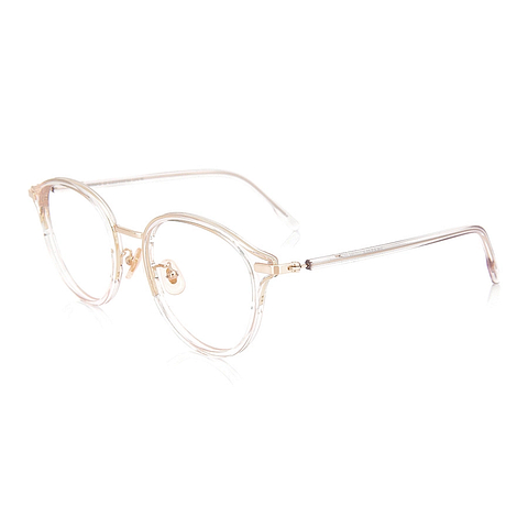 Graph Belle Crystal Transparent Full Rim Boston right side